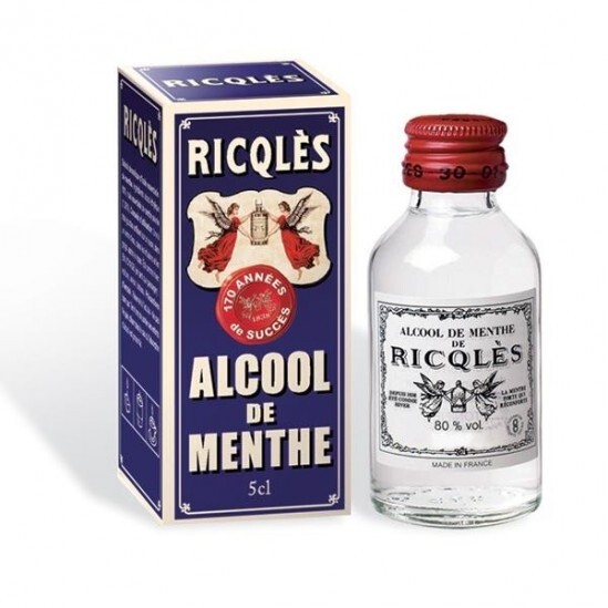 Ricqlès Alcool de Menthe 50 ml  Nom de la Pharmacie en variable