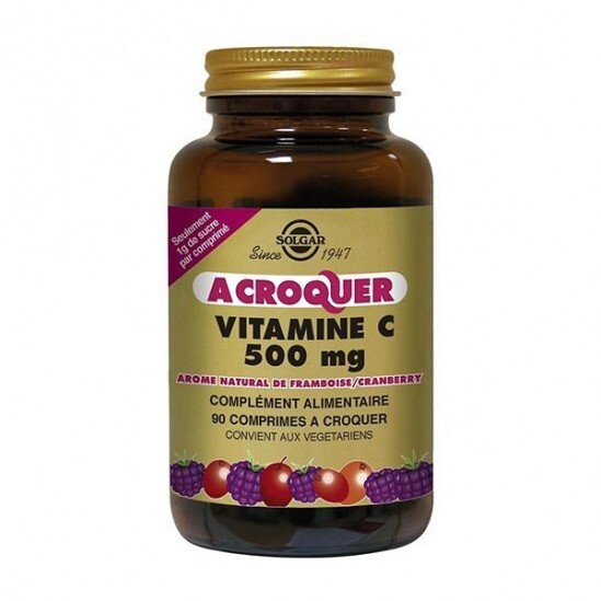 Solgar vitamine C 500mg à...