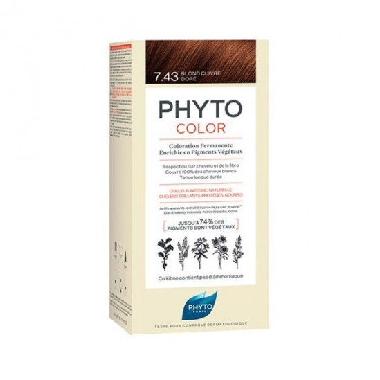 Phytocolor 7.43 blond...