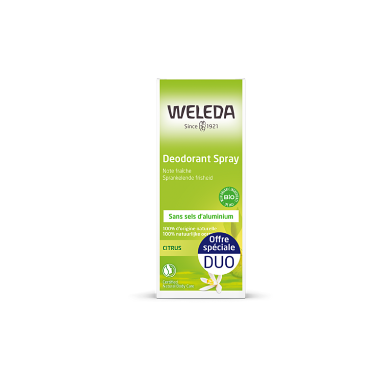 Weleda déodorant citrus lot...