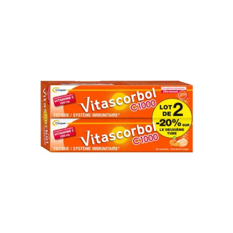 Vitascorbol C1000 Lot 2 x...