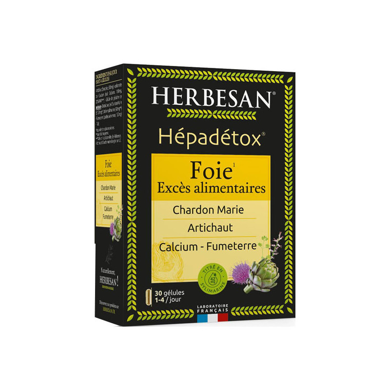 Herbesan Hépadétox 30 gélules