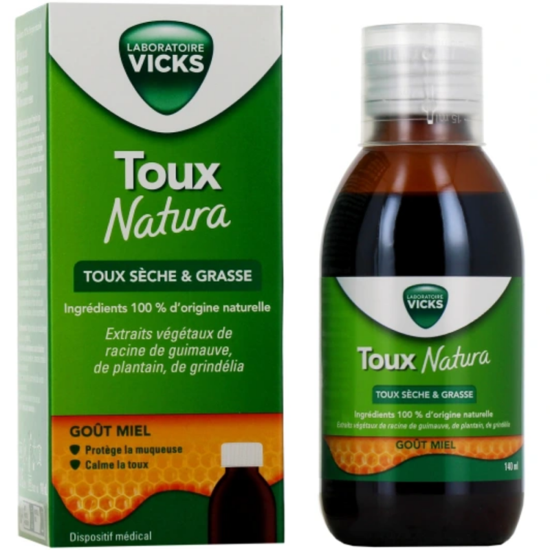 Vicks Toux Natura 140ml