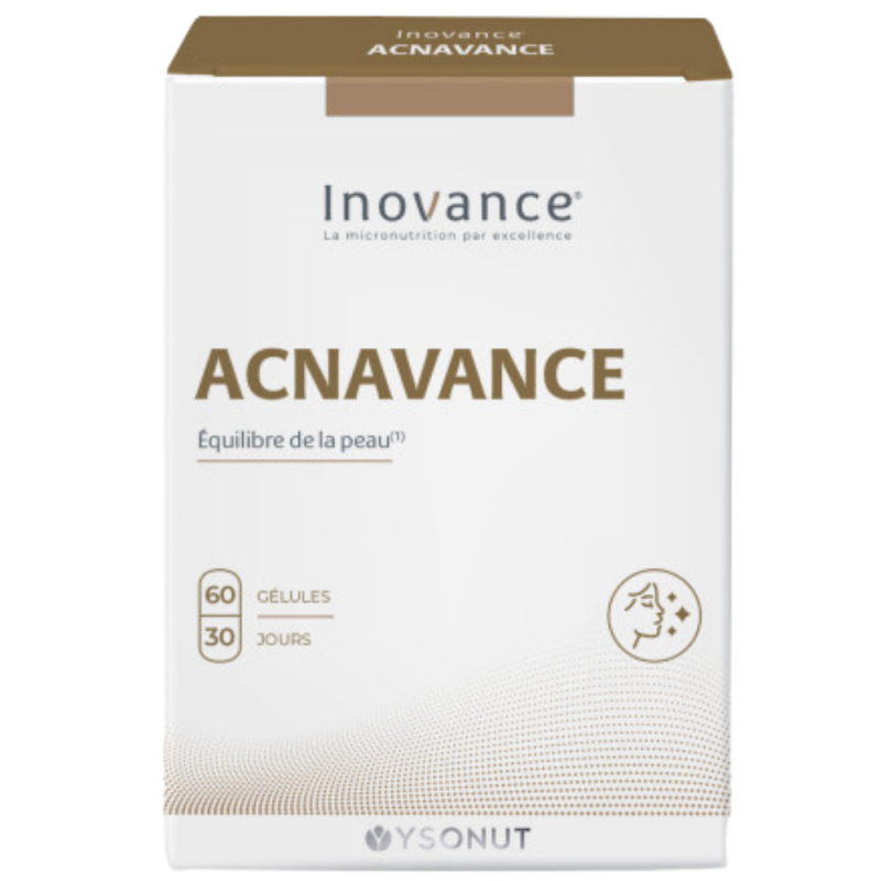 INOVANCE  Acnavance Compl&eacute;ment Alimentaire 60 G&eacute;lules