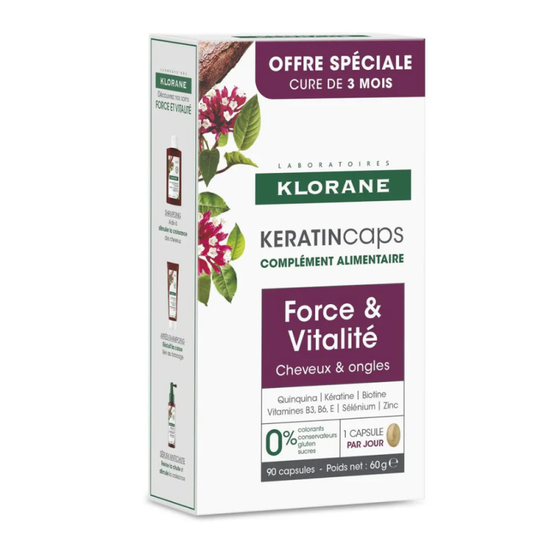 Klorane KeratinCaps -...
