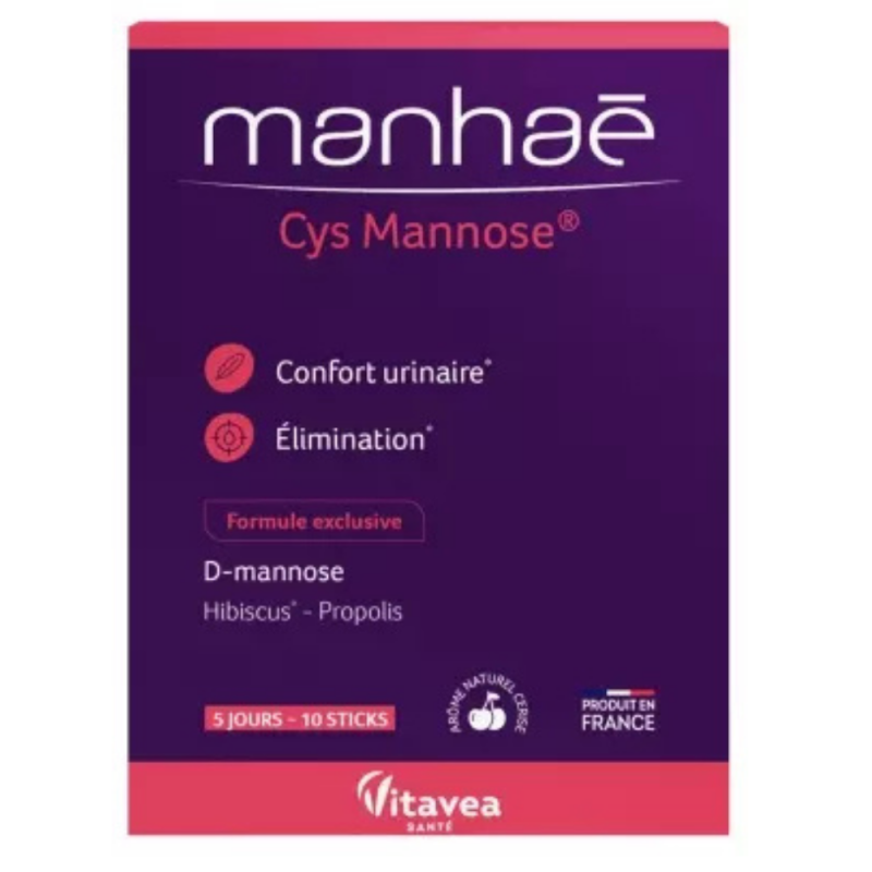 Manhaé Cys Mannose 10 Sticks
