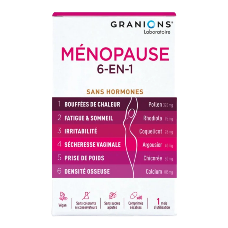 Granios Ménopause 6 en 1 -...