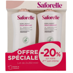 Saforelle soin lavant doux...