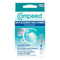 Compeed Smartskin Pansements multi-blessures moyens B/9
