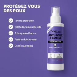 Catapoux Lotion répulsive anti-poux 100 ml