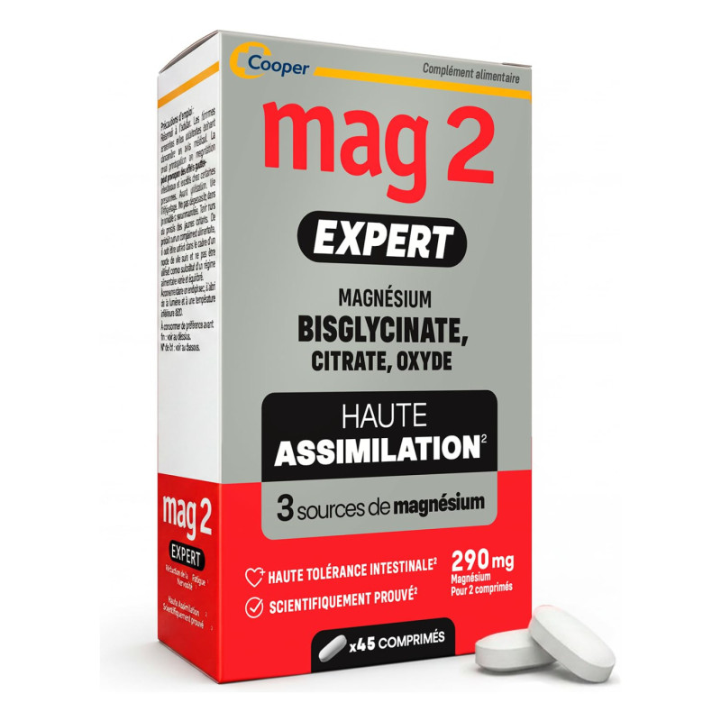 Mag 2 Expert 45 comprimés