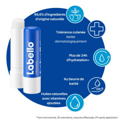 Labello Original Stick lèvres 2x4,8 g