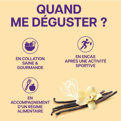 Milical Barres hyperprotéinées saveur vanille 6 barres