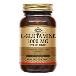 Solgar L-Glutamine 1000 mg Forme Libre 60 comprimés