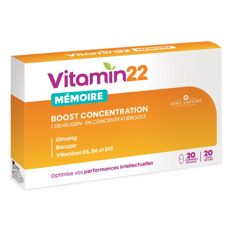 Vitamin'22 Mémoire Boost...