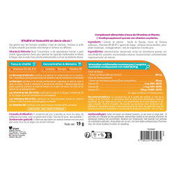 Vitamin'22 Mémoire Boost Concentration 20 comprimés