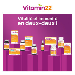 Vitamin'22 Mémoire Boost Concentration 20 comprimés