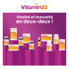 Vitamin'22 Mémoire Boost Concentration 20 comprimés