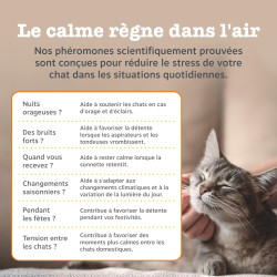Zesty Paws Diffuseur apaisant chat kit de démarrage 30 ml
