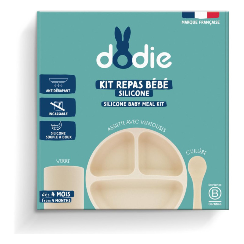 Dodie Kit Repas Bébé Silicone