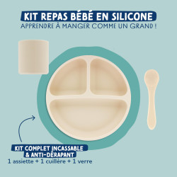 Dodie Kit Repas Bébé Silicone