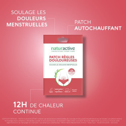 Naturactive Règles Douloureuses Patch chauffant 2 patchs
