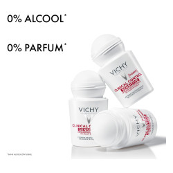 Vichy Clinical Control Sensitive Déodorant bille 2 x 50 ml