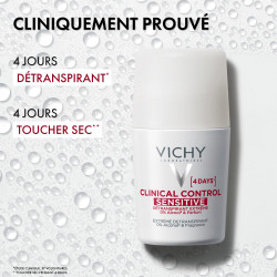 Vichy Clinical Control Déodorant bille Sensitive 50 ml